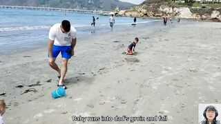 Top Hilarious Babies Civil War On the Beach | Funny Baby Videos