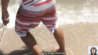 Top Hilarious Babies Civil War On the Beach | Funny Baby Videos