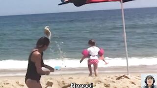 Top Hilarious Babies Civil War On the Beach | Funny Baby Videos