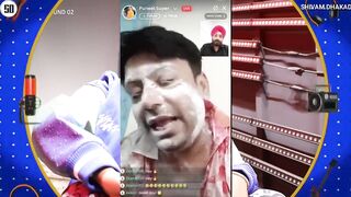 MC STAN STORY & PUNEET SUPERSTAR AGAIN LIVE REPLY TO MC STAN | EMIWAY REACT | KR$NA TRACK CROSSED 5M