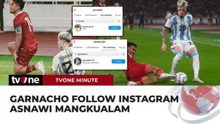 Alejandro Garnacho Follow Instagram Asnawi Usai Duel Sengit di Lapangan | tvOne Minute