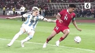 Alejandro Garnacho Ikuti Instagram Asnawi Selepas Pertandingan Indonesia VS Argentina | Liputan6