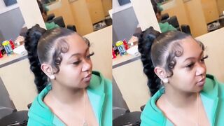 OnlyFans Client Paid $3500 for a 4 hour Closed Shop Session ( Butterfly Knotless Braids )