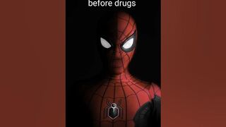 celebrity before and after drugs Spiderman