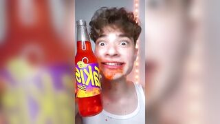 Extreme Red Takis Challenge!? ????