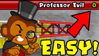 How to Beat The NEW Professor Evil Challenge in BTD Battles | Week 25 part 2