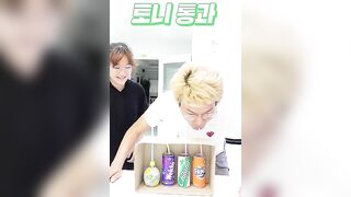 랜덤 음료수 마시기 Random Drink Challengeㅣ토깽이네