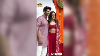 #kartikaaryan #kiaraadvani together???????? for their new film ???? trailer launch//Bollywood junction//