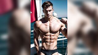 AI Art | Handsome Swedish Male Models | Swedish Muscle AI 4K Lookbook