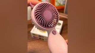 Internet celebrity small fan Handheld fan Rechargeable mini fan Recommended