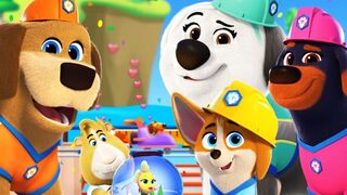 Pupstruction Petsburg Roller Coaster Complete! (Disney Junior Games)