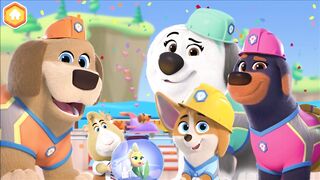 Pupstruction Petsburg Roller Coaster Complete! (Disney Junior Games)