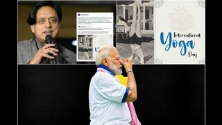 Congress Says Pandit Nehru Popularised Yoga; Tharoor Thanks PM Modi