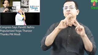 Congress Says Pandit Nehru Popularised Yoga; Tharoor Thanks PM Modi