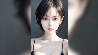 4K AI ART | BLACK LINGERIE LOOKBOOK | 블랙 란제리 룩북