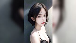 4K AI ART | BLACK LINGERIE LOOKBOOK | 블랙 란제리 룩북