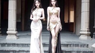 【AI Look Book】Angkor Wat Lingerie Show 2023 앙코르와트 란제리 쇼 アンコール ワット ランジェリー ショー 吳哥窟內衣秀