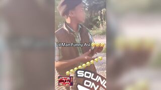 Lil bro shot out ????????????????‍♂️ #funnyvideo #tiktok #instagram