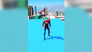 GTA 5 Epic Ragdolls/Spiderman Funny Compilation #590 (GTA5, Euphoria Physics, Funny Moments) #shorts