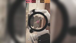 A lil one tap compilation for the bois #rainbowsixsiege #gaming #youtube #shorts #onetap #champion