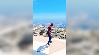 GTA 5 Epic Ragdolls/Spiderman Funny Compilation #589 (GTA5, Euphoria Physics, Funny Moments) #shorts