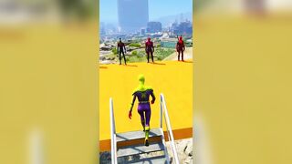 GTA 5 Epic Ragdolls/Spiderman Funny Compilation #8 (GTA5, Euphoria Physics, Funny Moments) #shorts