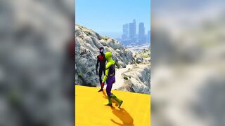 GTA 5 Epic Ragdolls/Spiderman Funny Compilation #8 (GTA5, Euphoria Physics, Funny Moments) #shorts