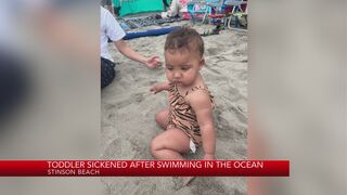 Toddler sickened after swimming in ocean at Stinson Beach