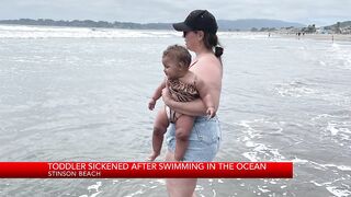 Toddler sickened after swimming in ocean at Stinson Beach