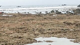 Diguisit beach and Rock formations, Baler, Aurora