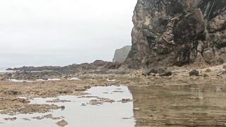 Diguisit beach and Rock formations, Baler, Aurora