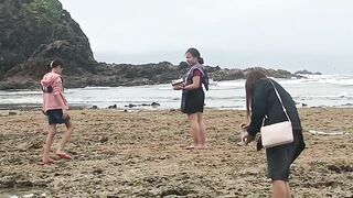 Diguisit beach and Rock formations, Baler, Aurora