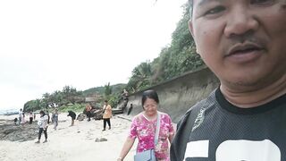 Diguisit beach and Rock formations, Baler, Aurora