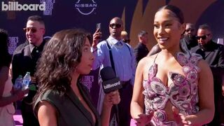 BIA Talks About Working With Busta Rhymes On New Song 'Beach Ball' & More | BET Awards 2023