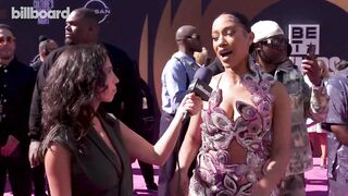 BIA Talks About Working With Busta Rhymes On New Song 'Beach Ball' & More | BET Awards 2023