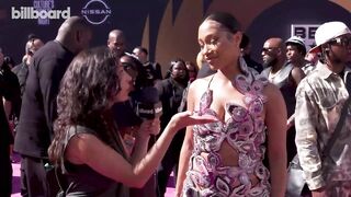 BIA Talks About Working With Busta Rhymes On New Song 'Beach Ball' & More | BET Awards 2023