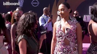 BIA Talks About Working With Busta Rhymes On New Song 'Beach Ball' & More | BET Awards 2023