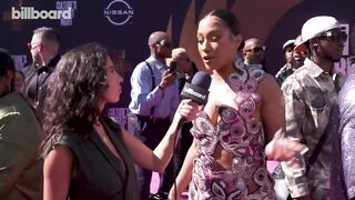 BIA Talks About Working With Busta Rhymes On New Song 'Beach Ball' & More | BET Awards 2023