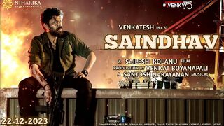 Saindhav - Official Trailer | Venkatesh Daggubati | Nawazuddin Siddiqui | Sailesh K. Venky75