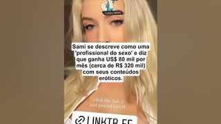 Sami Sheen desafia o pai e se torna milionária com OnlyFans