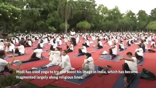 India celebrates International Yoga Day