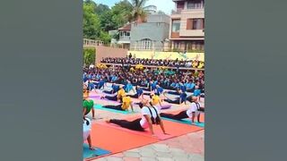 yoga day #ytshorts #viral #trendingshorts #school #shorts #yoga #youtubeshorts