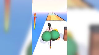 TWERK RACE 3D LEVEL 2 #twerkracegame #gaming #gamingvideos