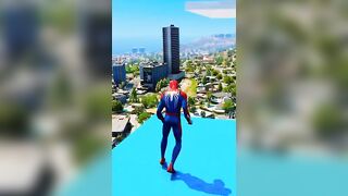 GTA 5 Epic Ragdolls/Spiderman Funny Compilation #600 (GTA5, Euphoria Physics, Funny Moments) #shorts