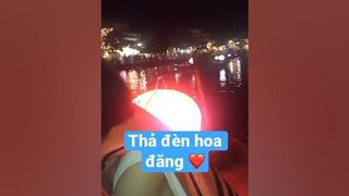 Thả đèn #dulich #sheraton #hộian #dulichvietnam #beach #tinhyeu #meow #loteria