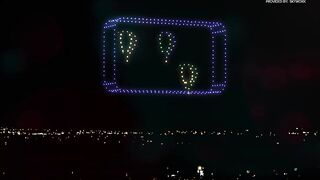 First-ever drone light shows in La Jolla and Ocean Beach on 4th of July