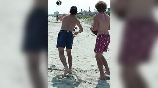 NFL Trivia On The Beach Is HARDER Than It Looks???? | #shorts #nfl #joeburrow