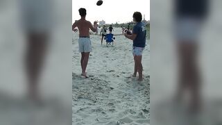 NFL Trivia On The Beach Is HARDER Than It Looks???? | #shorts #nfl #joeburrow