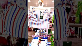 Summer Style! 4th of July Bikinis at Target #independenceday #shortvideo #viralshorts #shorts #viral