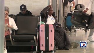 Travel troubles continue at South Florida airports